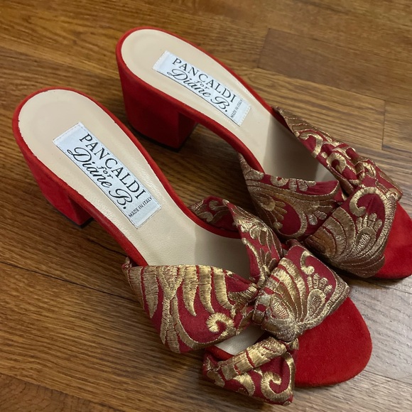 Luxury name brand shoes, most from Italy. Sizes 7 1/2 and 8 - Picture 6 of 8